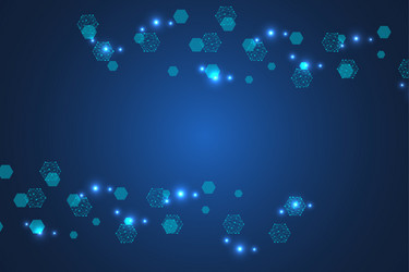 Big data visualization background modern vector