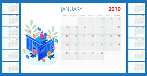 isometric programmer coding new project web vector image
