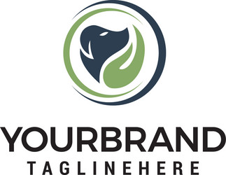 Pet Care Logo Concept Vector Image