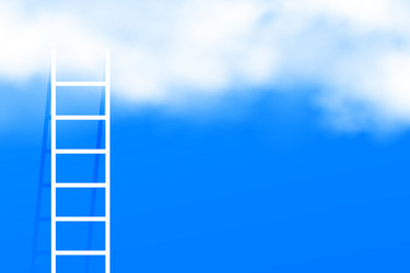 Download Stairway Heaven Clouds Royalty-Free Stock Illustration