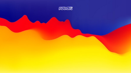 Abstract Gradient Wave Background vector image