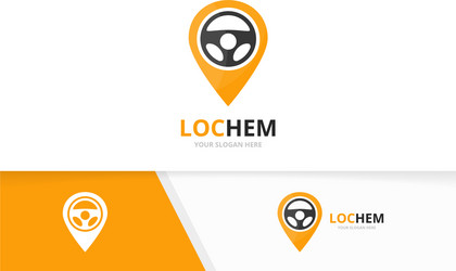 Navigation Pointer & Map Icon Set vector