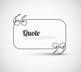 Quote Box Blank Vector Images (over 3,900)
