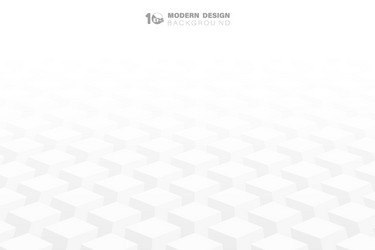 abstract geometric square 3d shape pattern vector image