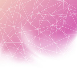 abstract bright background with transparent net vector image