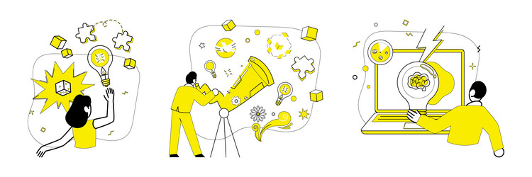 problem solving dilemmas transform vector image