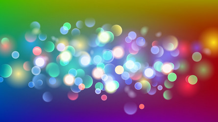 abstract background with bokeh effect vector