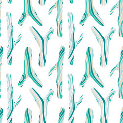 seamless pattern with nature objects vector image