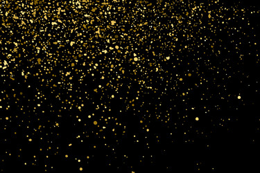 Gold glitter texture vector