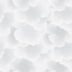 Abstract white cloud seamless pattern flow fog Vector Image