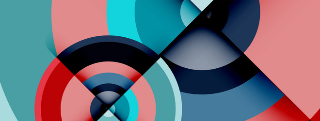 circle trendy minimal geometric abstract