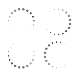 progress steps phases indicator preloader buffer vector image