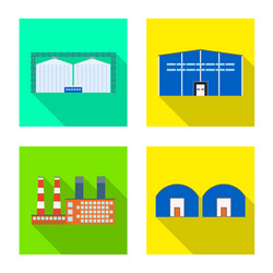 architecture and technology vector image
