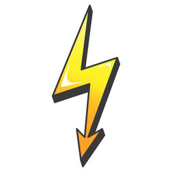 Lightning bolt Royalty Free Vector Image - VectorStock