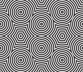 psychedelic black and white art