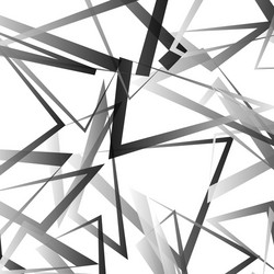 Fragmented Angular Chaos vector image
