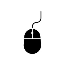 Mouse icon for technology design template vector