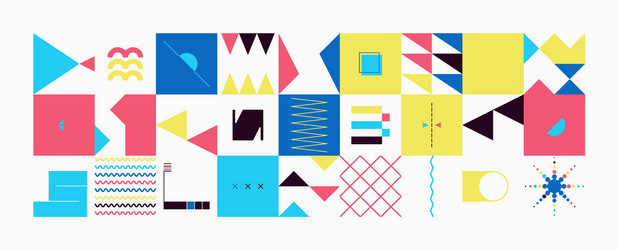 technology abstract pattern design vector image