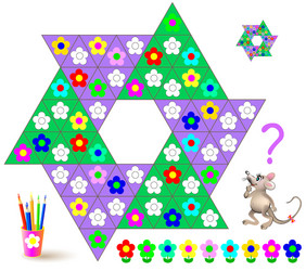 logic sudoku puzzle game in triangles need vector