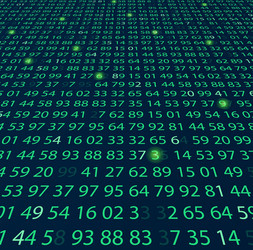 template coding and programming theme green vector image