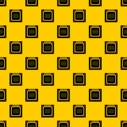 modern multicore cpu pattern vector image