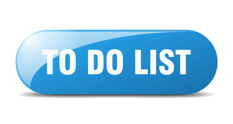 To do list button sign key push vector