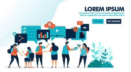 Problem Solving & Collaboration vector