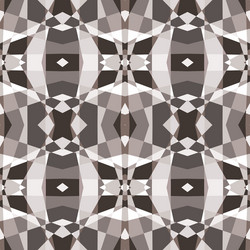 two abstract lattice seamless patterns vector image