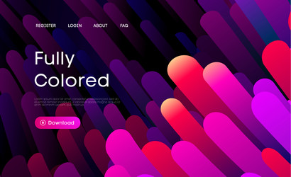 fluid gradient background minimal abstract vector image