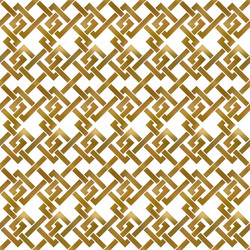 abstract repeatable background golden twisted vector image