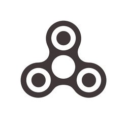 Fidget Spinner Toy Icon Vector Image