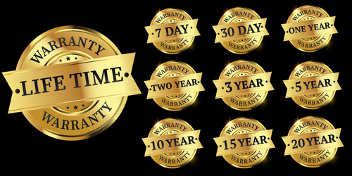 Golden anniversary logo vector