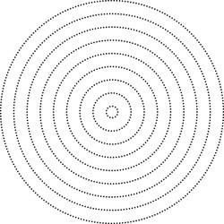 geometric circle squares rectangles angular vector image