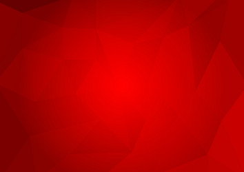 red color polygon geometric abstract background vector image