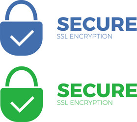 SSL Secure Payment Icon vector