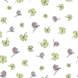 Green leaves seamless Royalty Free Vector Image