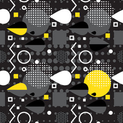 abstract geometric seamless pattern with simple vector image