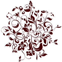 Floral ornament Royalty Free Vector Image - VectorStock