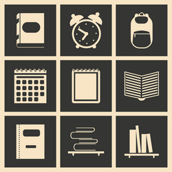 flat in black and white concept mobile application vector image