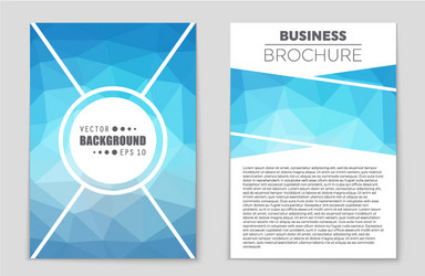 abstract layout background set for art vector image