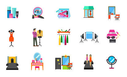 Clothes icon set Royalty Free Vector Image - VectorStock