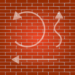simple set to interface arrows whitish vector image