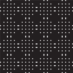 universal repeating abstract shape in black vector image