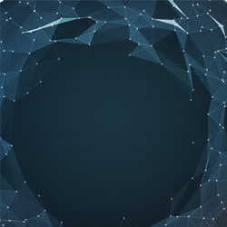 abstract mesh background chaotically vector image