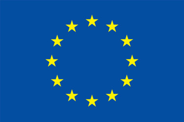 GDPR Flag - European Data Protection Vector Image