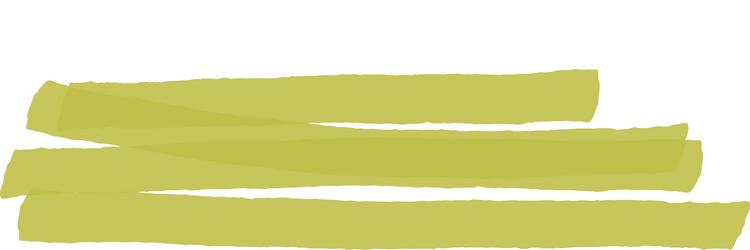 parallel lime green marker strokes creating vector image
