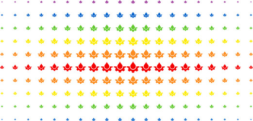 water service spectrum halftone array vector image