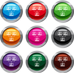 exchange of data between computers set 9 vector image