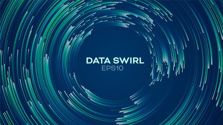 data concentric flow load background vector image