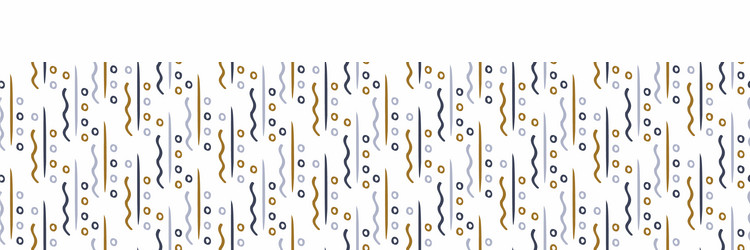 Masculine geometric seamless border pattern Vector Image